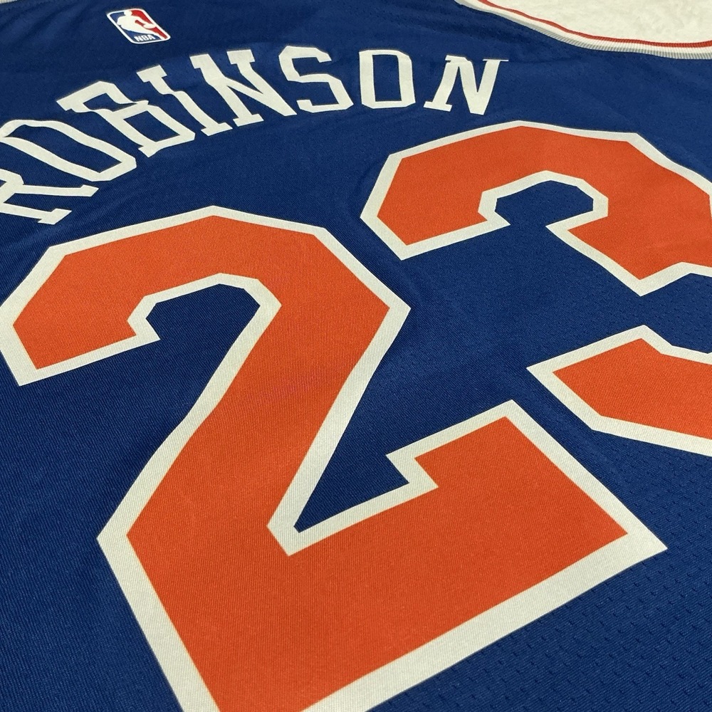 Nike New York Knicks Robinson 23 Swingman Icon Edition NBA Jersey Men 50/L - Picture 12 of 12